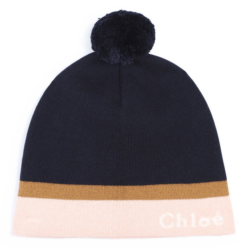 Gorro de malha tricolor CHLOE 
                    GIRL