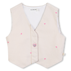 Casaco sem mangas estampado BILLIEBLUSH 
                    GIRL