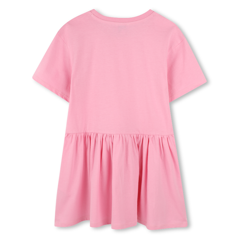 Vestido estampado com folho KENZO KIDS 
                        GIRL