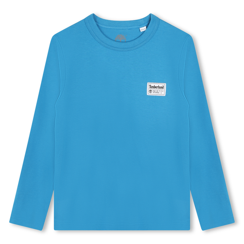 T-shirt unissexo com etiqueta TIMBERLAND 
                        BOY