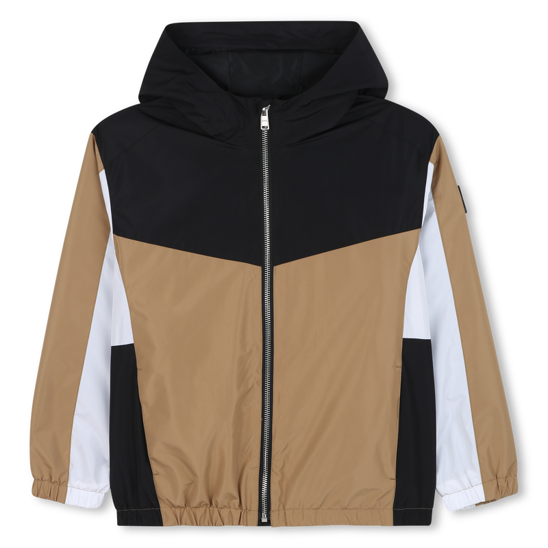 Blus&atilde;o com capuz BOSS 
                        BOY