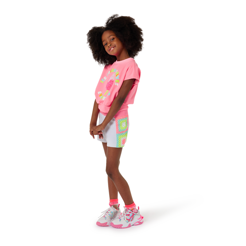 Calções de malha BILLIEBLUSH 
                    GIRL