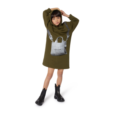 Vestido com capuz MARC JACOBS GIRL