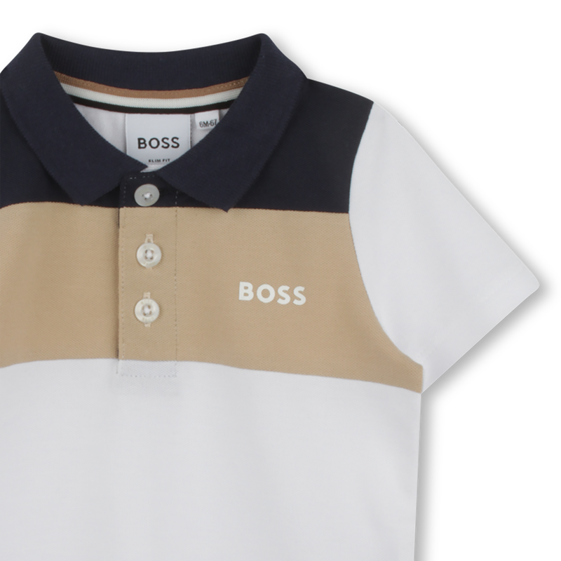 Polo de mangas curtas BOSS 
                        BOY