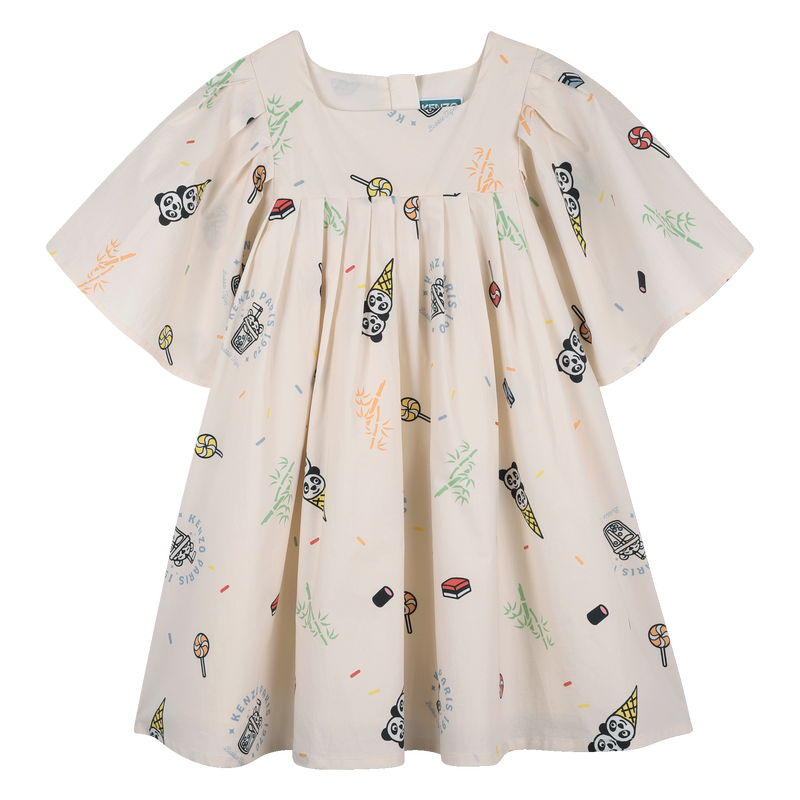 VESTIDO POPLIN KENZO KIDS 
                        GIRL