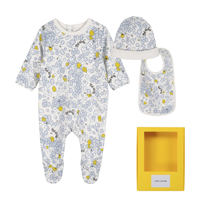Conjunto de pijama, touca e babador MARC JACOBS 
                        UNISSEXO