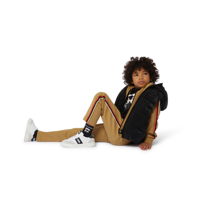 Blusão de penas sem mangas KARL LAGERFELD KIDS BOY