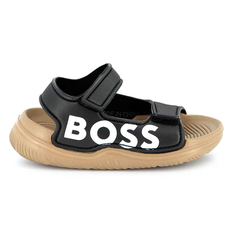 Sand&aacute;lias com velcro BOSS 
                        BOY