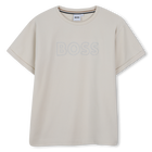 T-shirt de mangas curtas, AREIA, hi-res