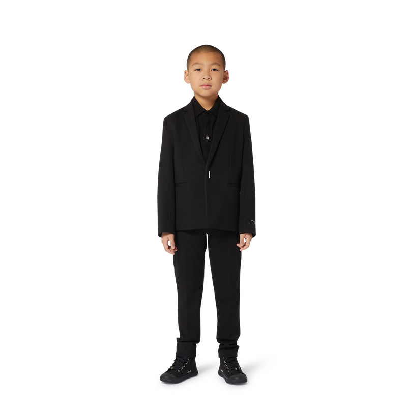 Logo Print Suit Jacket GIVENCHY 
                    BOY