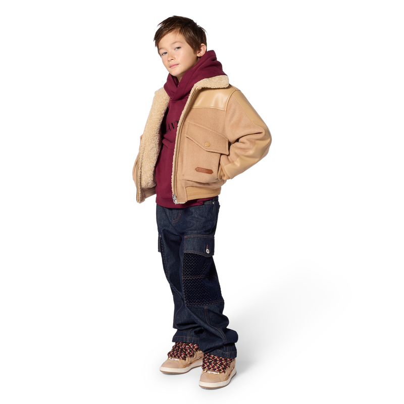 Jaqueta revers&iacute;vel LANVIN 
                        BOY