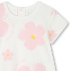 Vestido manga curta em algod&atilde;o MARC JACOBS 
                    UNISEX