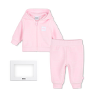 Conjunto de cardig&atilde; e cal&ccedil;as BOSS 
                    GIRL