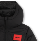 Casaco acolchoado com capuz HUGO 
                    BOY