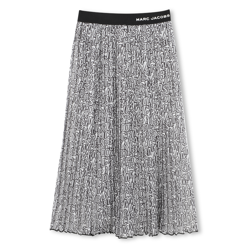 Saia de cerim&oacute;nia plissada MARC JACOBS 
                        MENINA