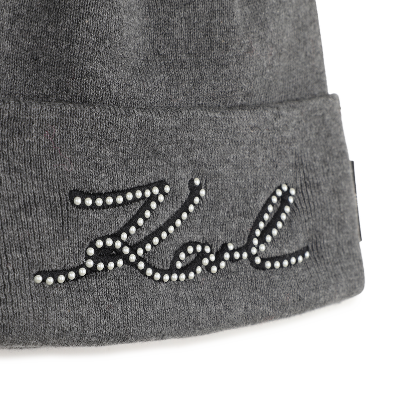 Gorro de tric&ocirc; KARL LAGERFELD KIDS 
                        GIRL