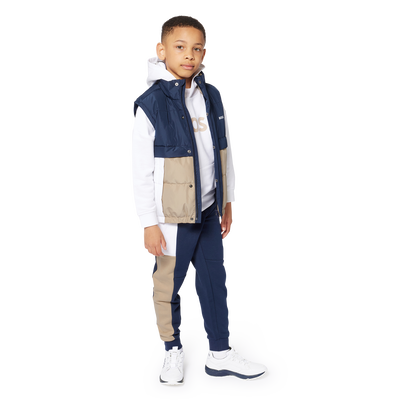 Cal&ccedil;as de jogging em molet&atilde;o BOSS BOY