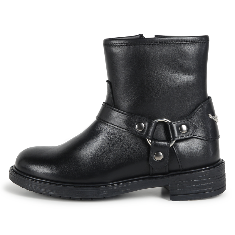 Botins de couro com fecho ZADIG & VOLTAIRE 
                        GIRL