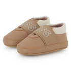 Chinelos de pele de carneiro macia BOSS 
                    UNISEX
