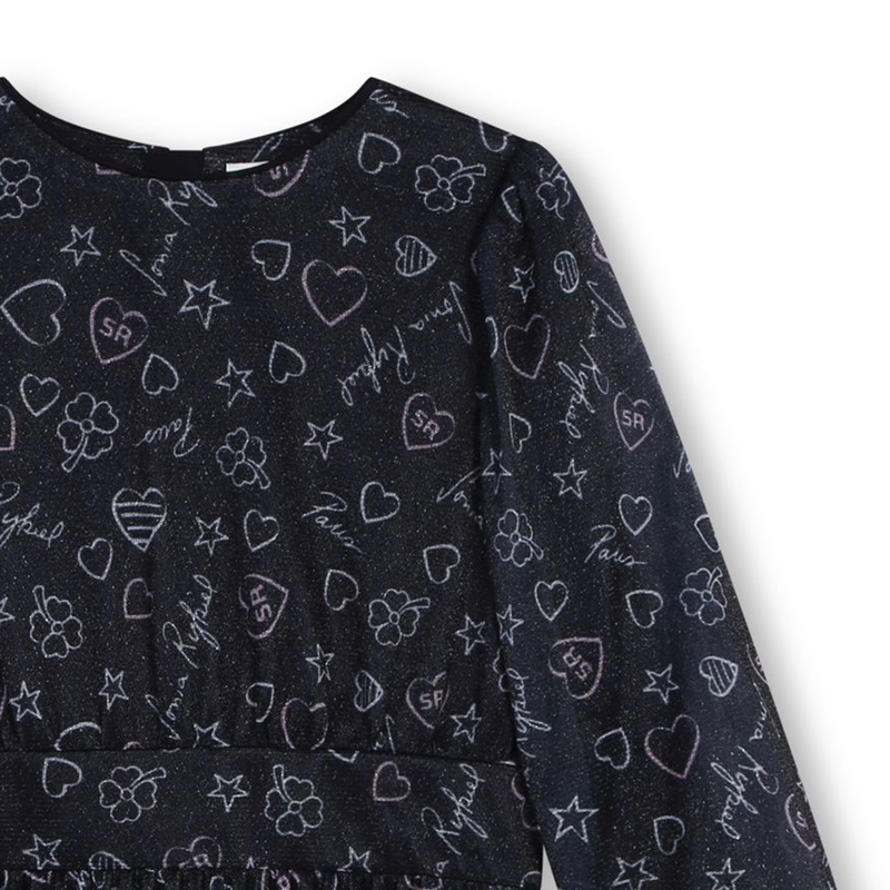 Vestido de manga comprida SONIA RYKIEL 
                    GIRL