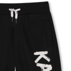 Cal&ccedil;&otilde;es bermudas de algod&atilde;o KARL LAGERFELD KIDS 
                    BOY