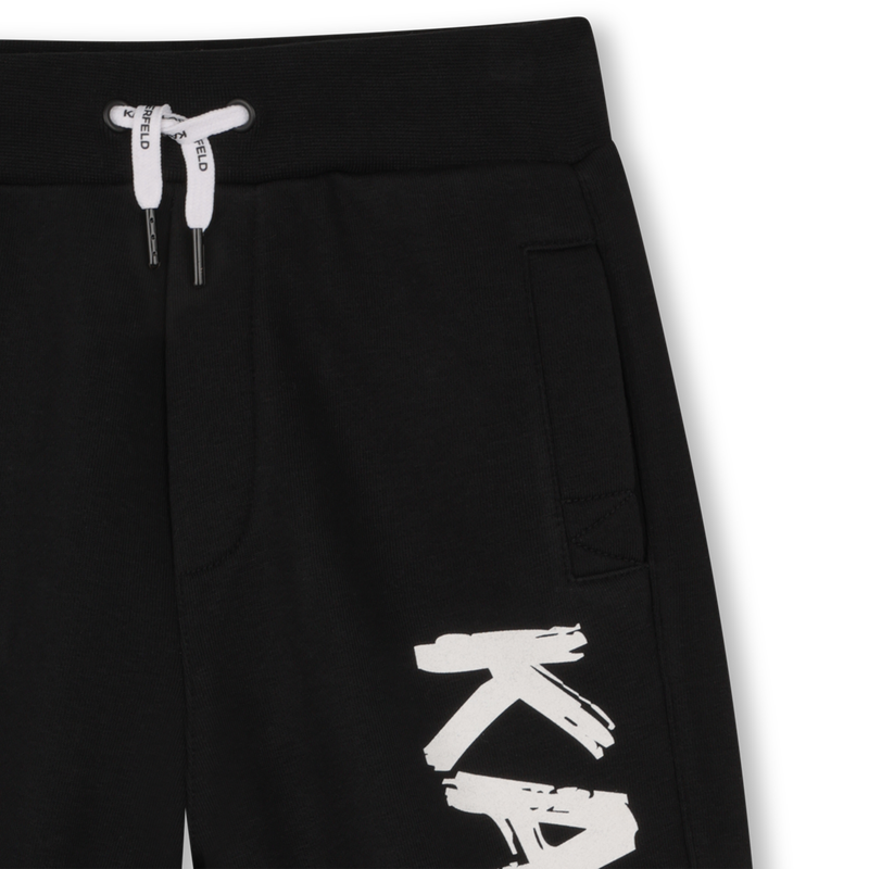 CAL&Ccedil;&Otilde;ES BERMUDAS DE ALGOD&Atilde;O KARL LAGERFELD KIDS 
                        BOY