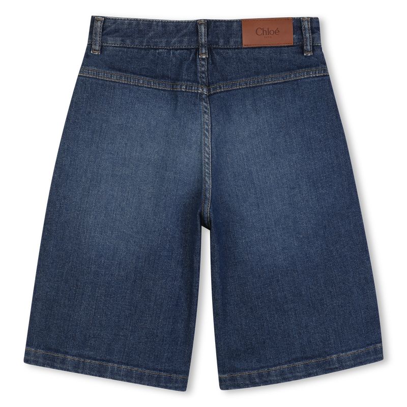 Short de denim de algod&atilde;o CHLOE 
                        GIRL