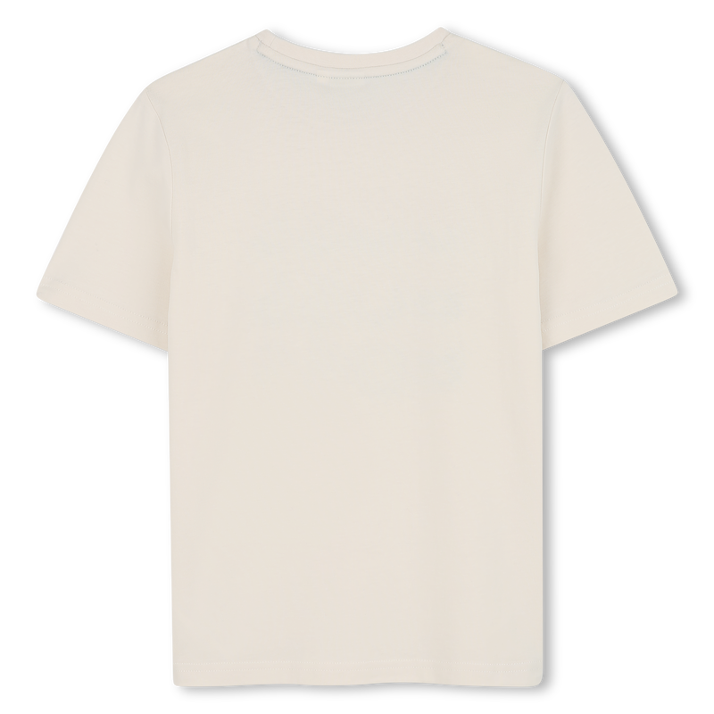 T-shirt manga curta em algod&atilde;o BOSS 
                        BOY