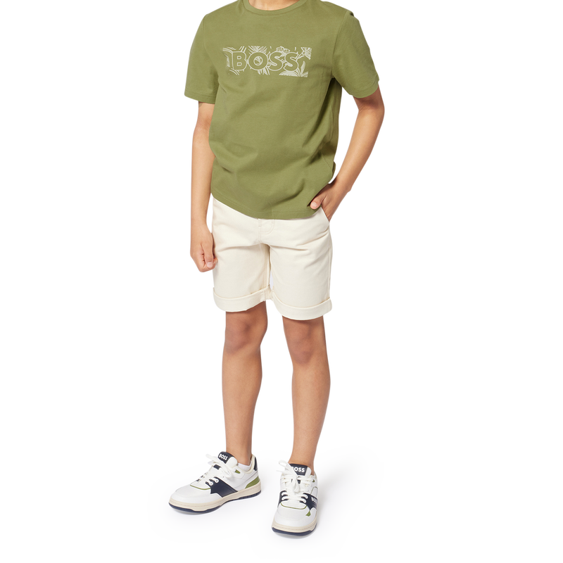 Bermudas chino forradas BOSS 
                        MENINO