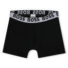 Lote de 5 boxers em algod&atilde;o BOSS 
                    BOY