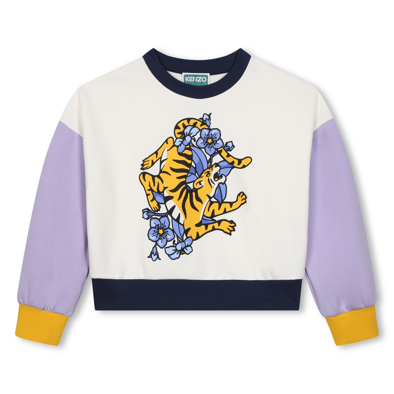 Multicolored Sweatshirt KENZO KIDS 
                    GIRL