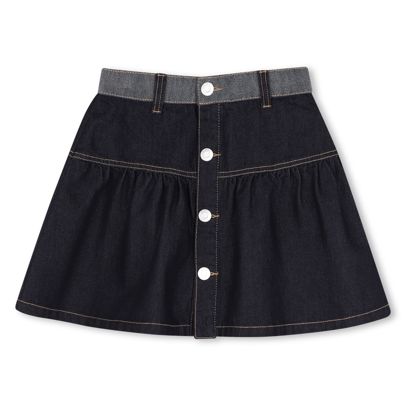Saia de denim KENZO KIDS 
                        GIRL