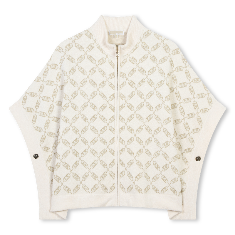 Capa de malha com fecho MICHAEL KORS 
                        GIRL