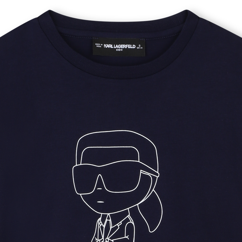 Camiseta de manga comprida KARL LAGERFELD KIDS 
                    BOY
