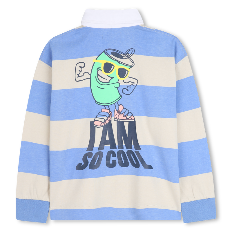 Polo de manga comprida às riscas BILLIEBLUSH 
                        BOY