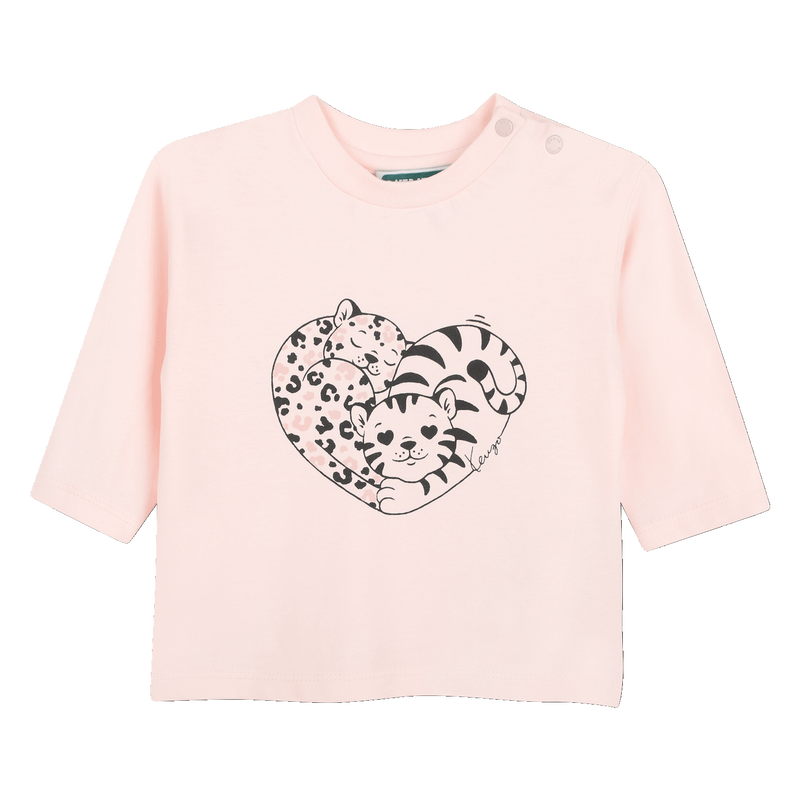 Camiseta de manga longa KENZO KIDS 
                        GIRL
