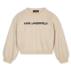 Camisola de malha KARL LAGERFELD KIDS 
                    GIRL
