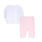 Conjunto de sweatshirts e leggings BILLIEBLUSH 
                    GIRL