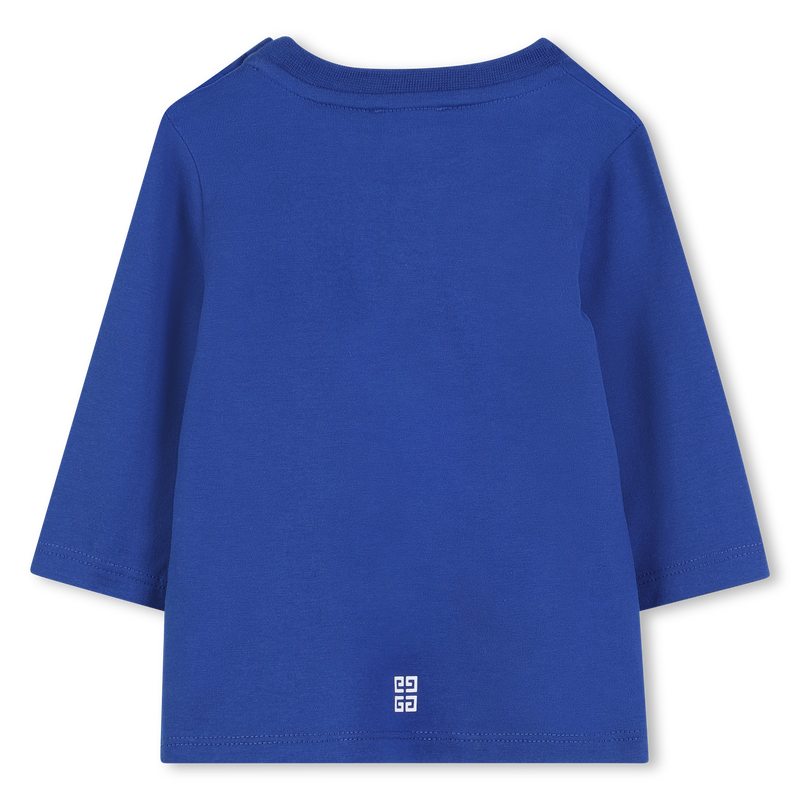 T-shirt com fecho de pressão GIVENCHY 
                    BOY