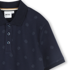 Polo corte direito estampado BOSS 
                    BOY
