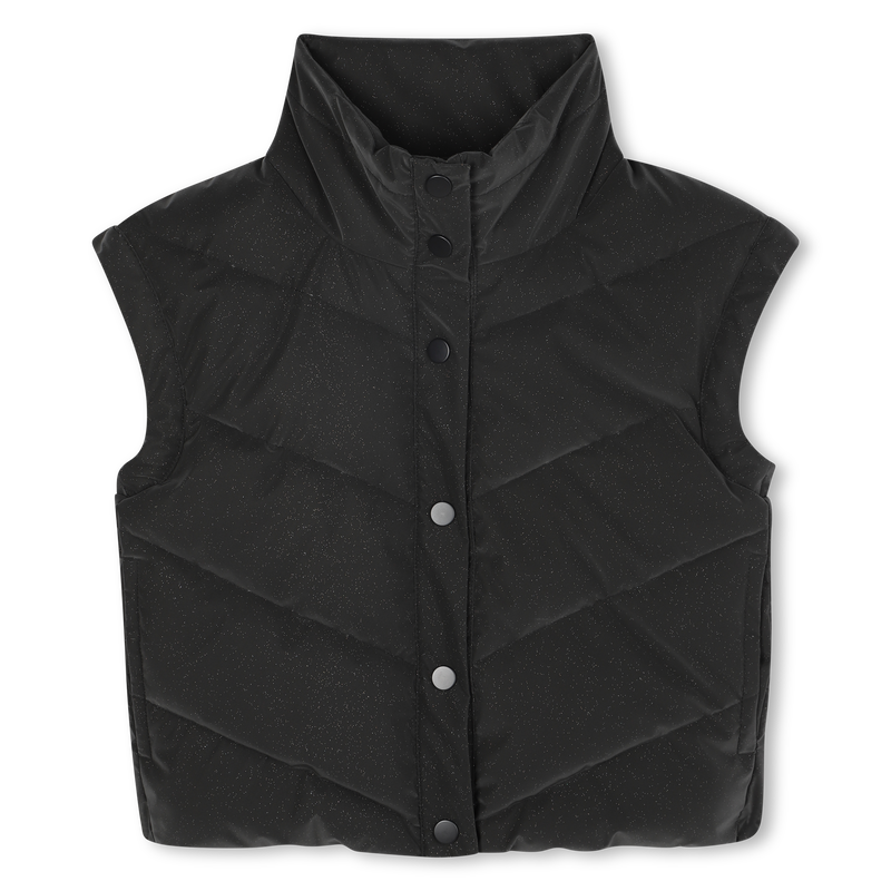 Casaco de penas com glitter sem mangas BILLIEBLUSH 
                        GIRL