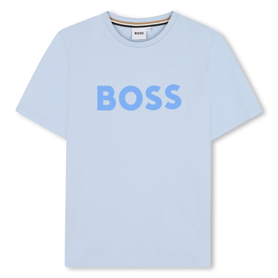 T-shirt manga curta em algodão BOSS BOY