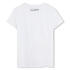 T-shirt com estampa KARL LAGERFELD KIDS 
                    GIRL
