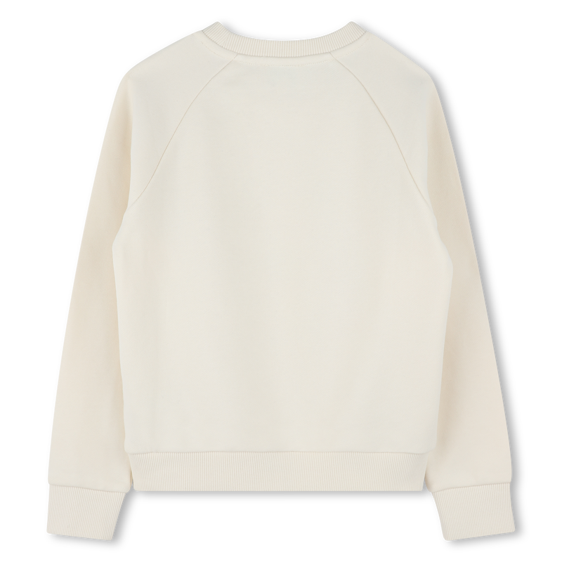 Sweatshirt em molet&atilde;o KENZO KIDS 
                        UNISEX