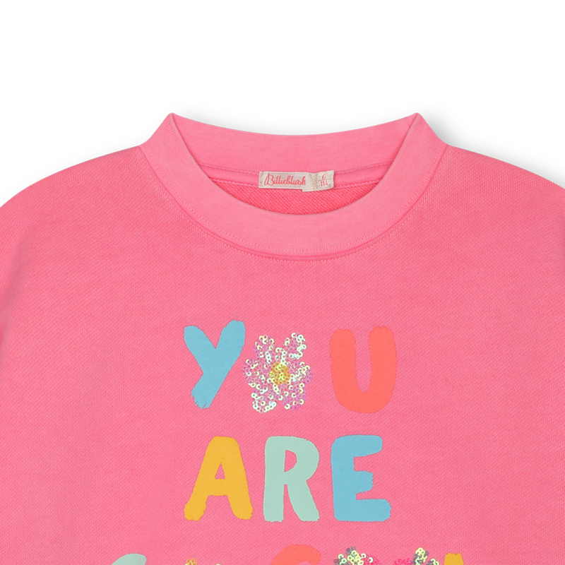 Fleece sweatshirt BILLIEBLUSH 
                    GIRL
