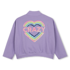 Cardigan em moletom BILLIEBLUSH 
                    MENINA