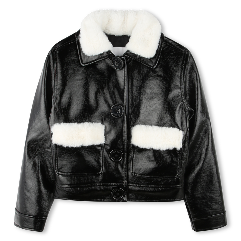 Jaqueta com gola MARC JACOBS 
                    GIRL