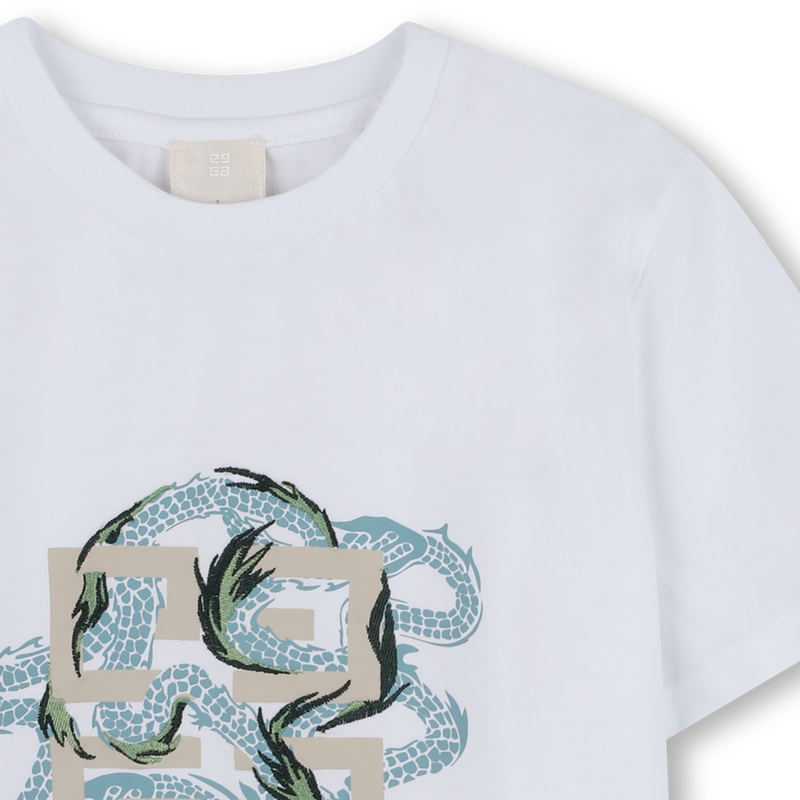 T-shirt de manga curta GIVENCHY 
                    BOY