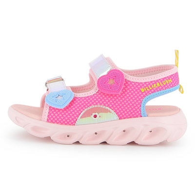 SAND&Aacute;LIAS DE MALHA OPENWORK BILLIEBLUSH GIRL