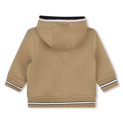 Cardig&atilde; de molet&atilde;o com capuz BOSS BOY